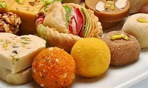 Sweets and namkeen